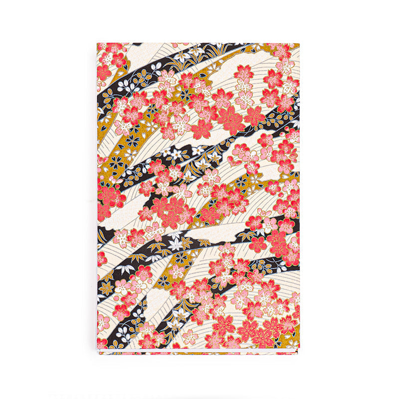 Japanisches Notizbuch Goshuin Mino Washi Hana
