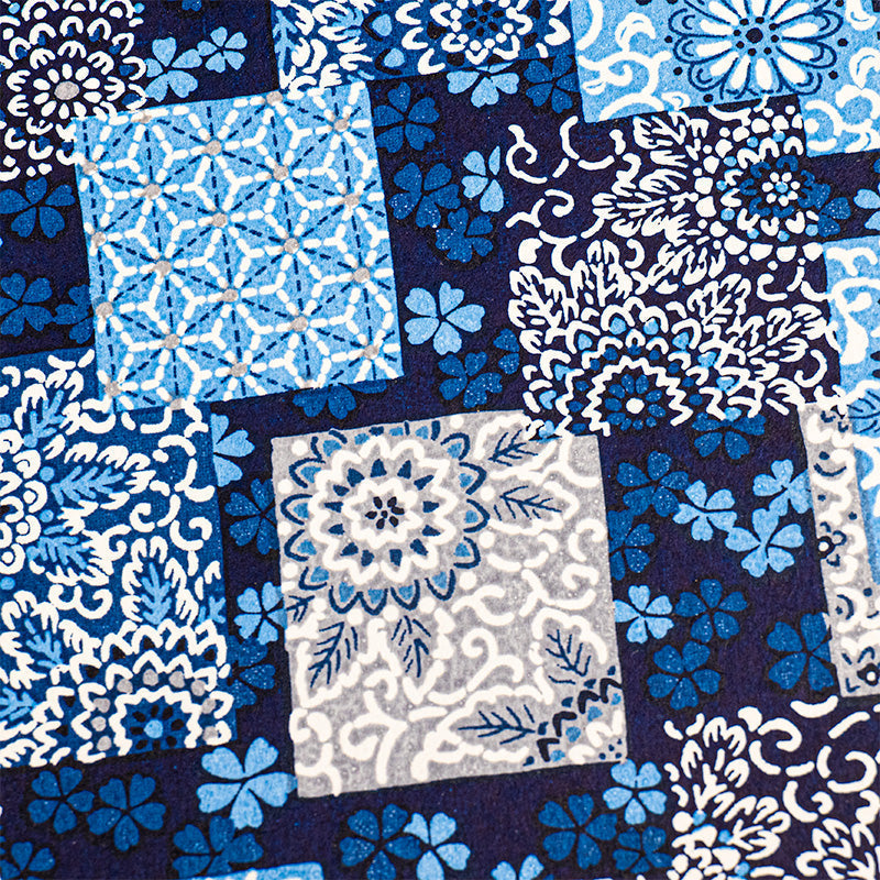 Japanisches Notizbuch Goshuin Mino Washi Indigo