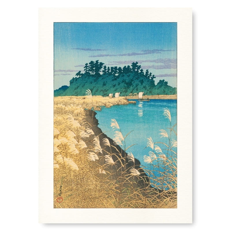 Japanisches Poster Druck - Ichikawa A3