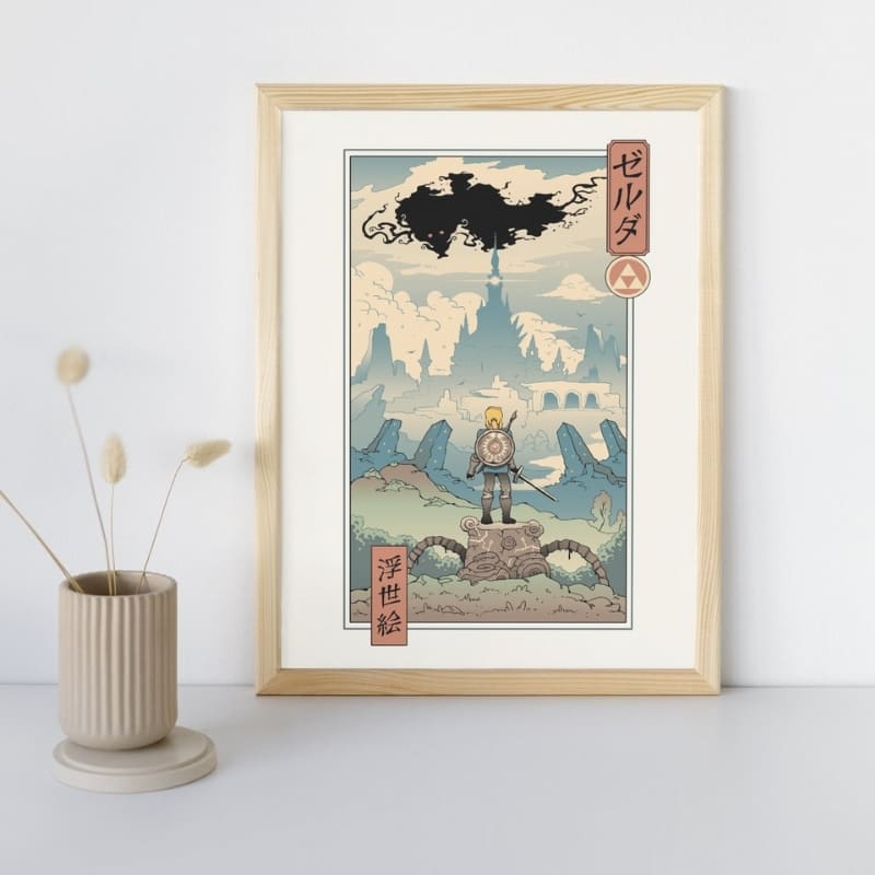 Japanisches Poster Ukiyo-e Die Legende A3