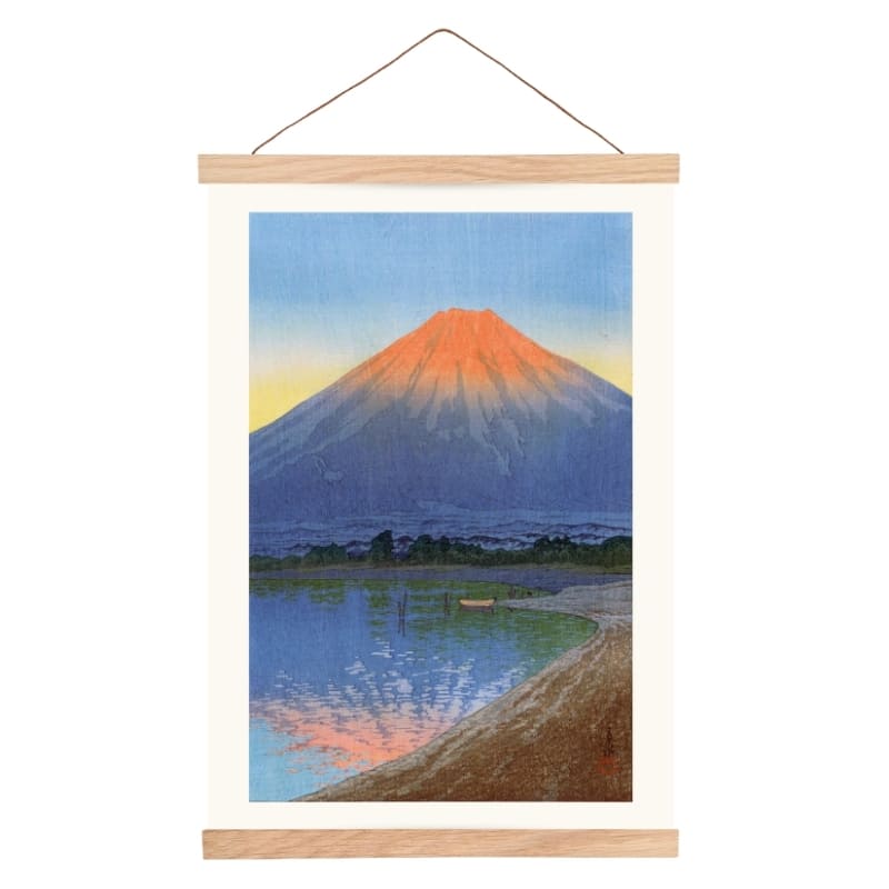 Japanisches Poster - Yamanaka-See A3