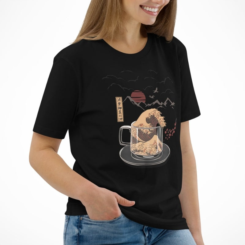 Japanisches T-Shirt - Kanagawa Coffee
