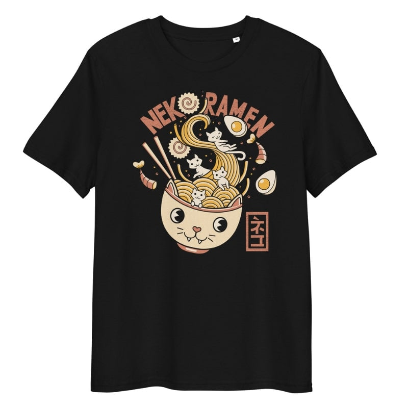 Japanisches T-Shirt - Neko Ramen S