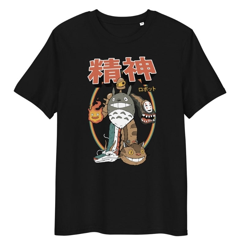 Japanisches T-Shirt Seishin S / Schwarz