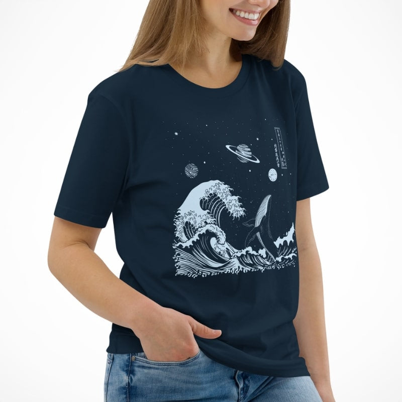 Japanisches T-Shirt - The Great Universe
