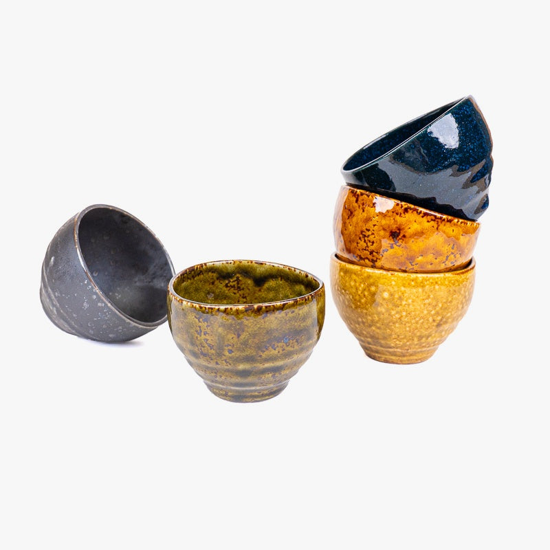 Japanisches Tassen Set – Hannari 5 Stück