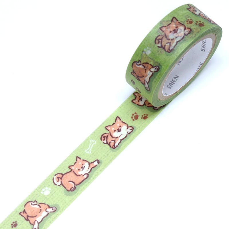 Japanisches Washi Tape Shiba Inu