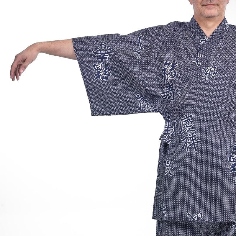Jinbei Japonais Homme Yorokobi