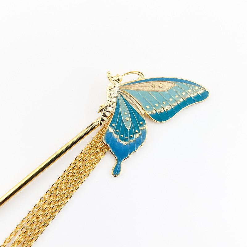 Japanischer Kanzashi Schmetterling