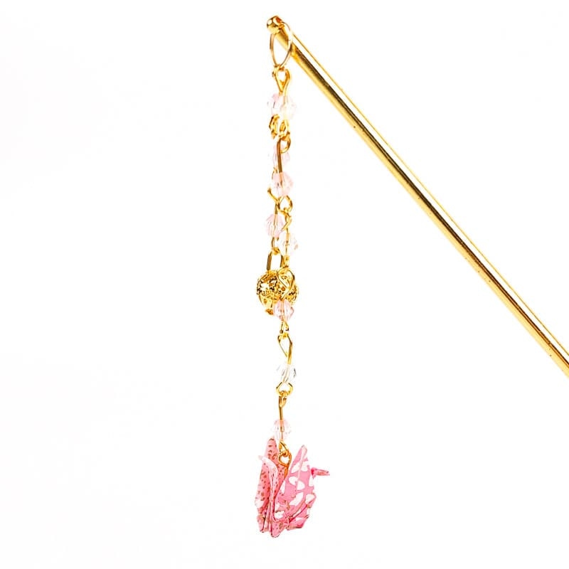 Kanzashi Origami Rosa