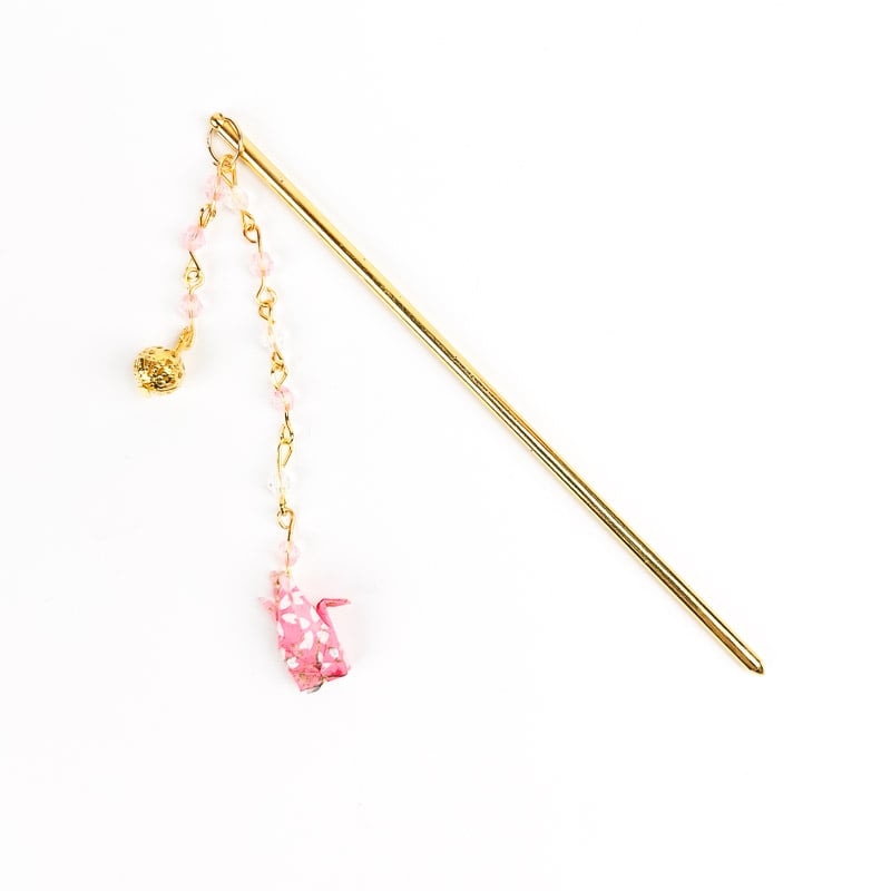 Kanzashi Origami Rosa