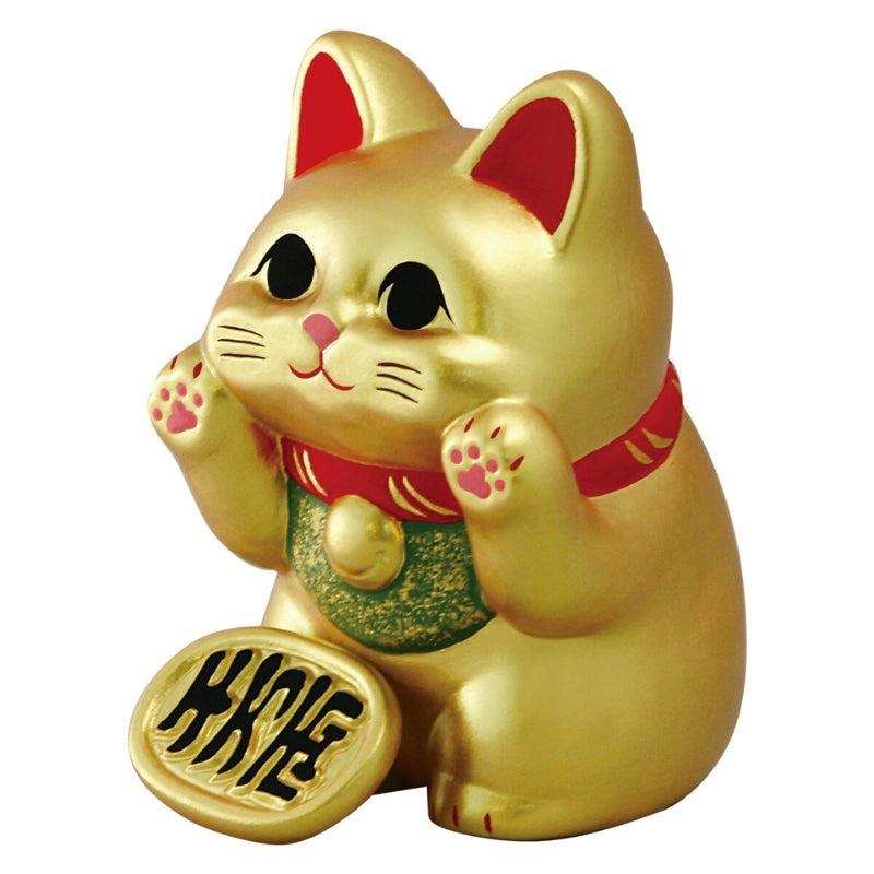 Kawaii Maneki Neko - Gold