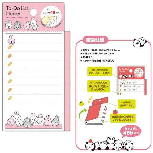 Kawaii To Do List - Kaninchen