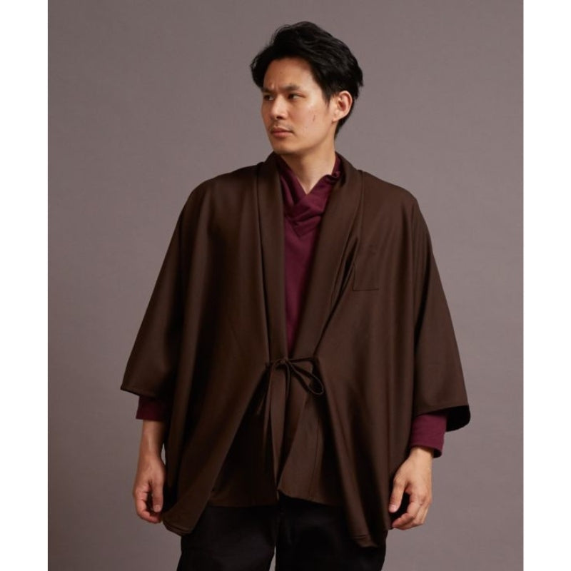 Kimono Jacke Männer - Braun