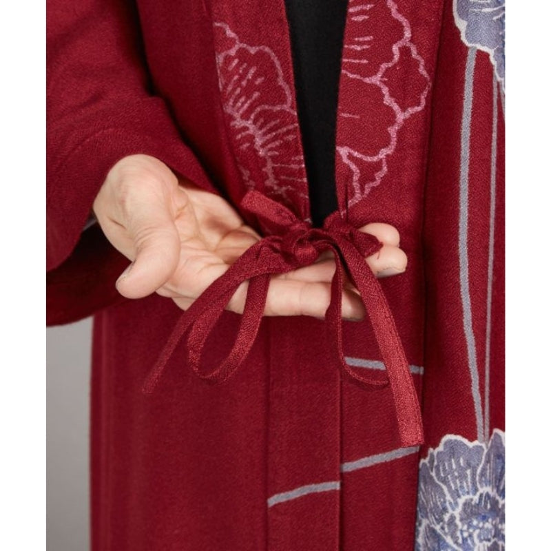 Kimono Jacke Rot