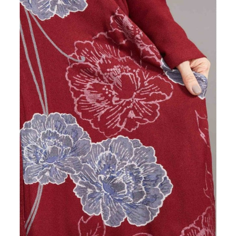 Kimono Jacke Rot