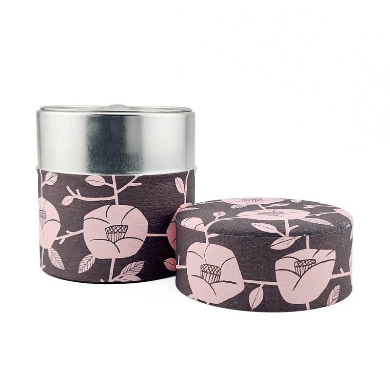 Kleine Japanische Teedose - Tsubaki