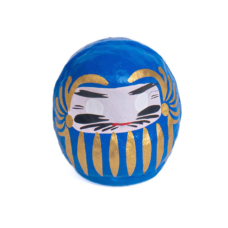 Kleiner Japanischer Daruma 4 cm - Verschiedene Farben Blau