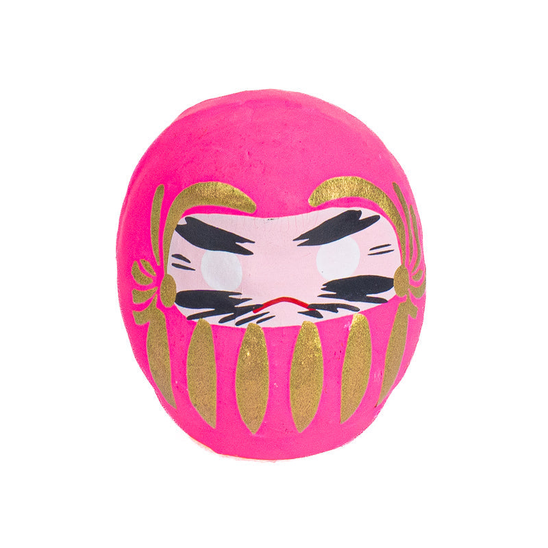 Kleiner Japanischer Daruma 4 cm - Verschiedene Farben Rosa
