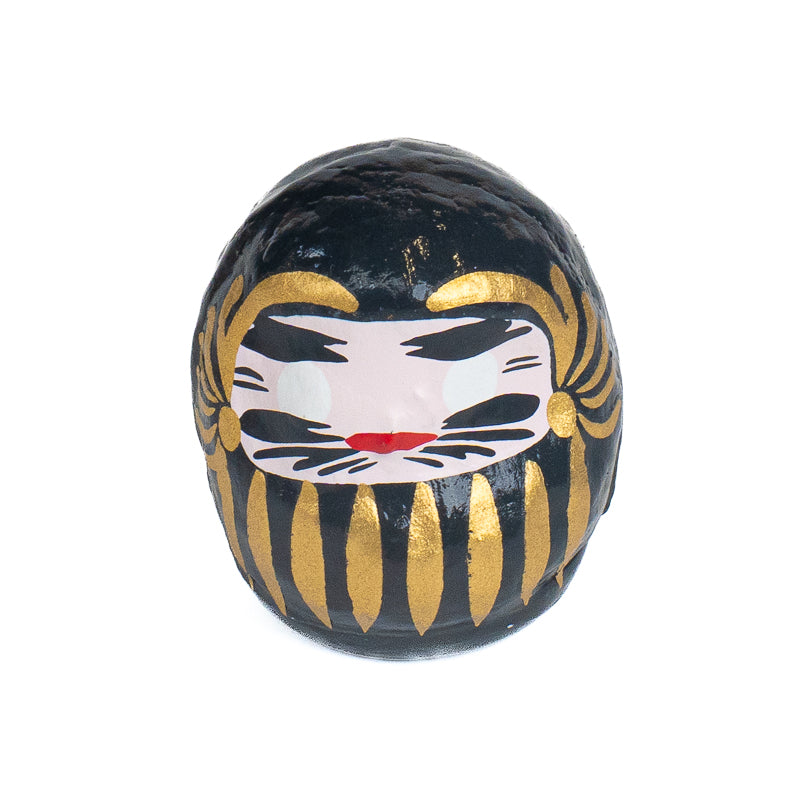 Kleiner Japanischer Daruma 4 cm - Verschiedene Farben Schwarz