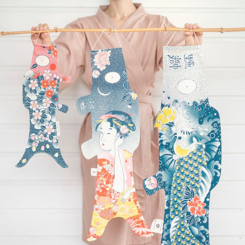 Koinobori Karpfen Koi (M)