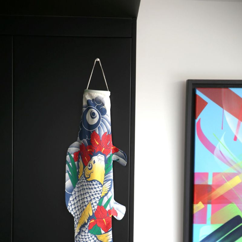 Koinobori Fisch Tätowierung - 100 cm