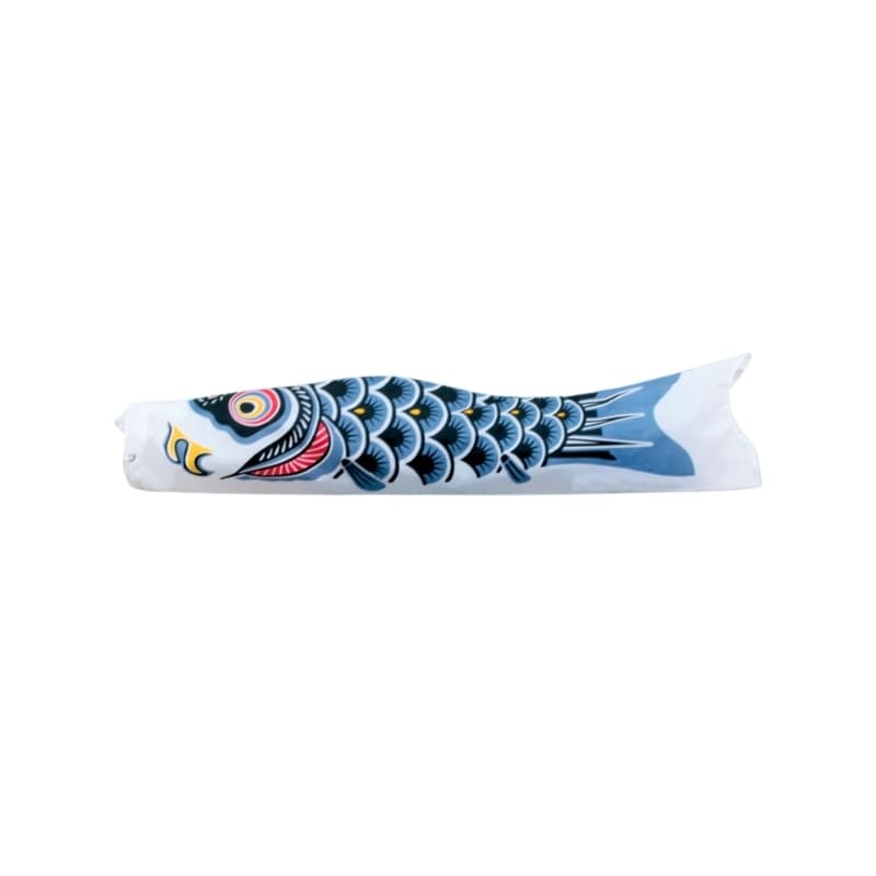 Traditionelle japanische Koinobori Schwarz 60 cm
