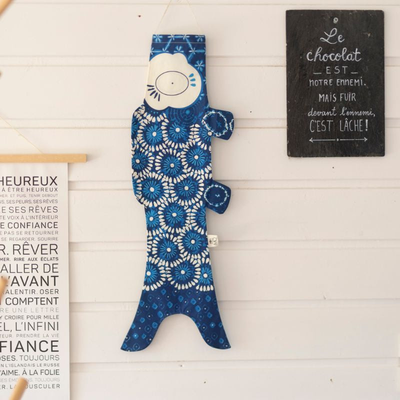 Koinobori Muster Shibori (S)