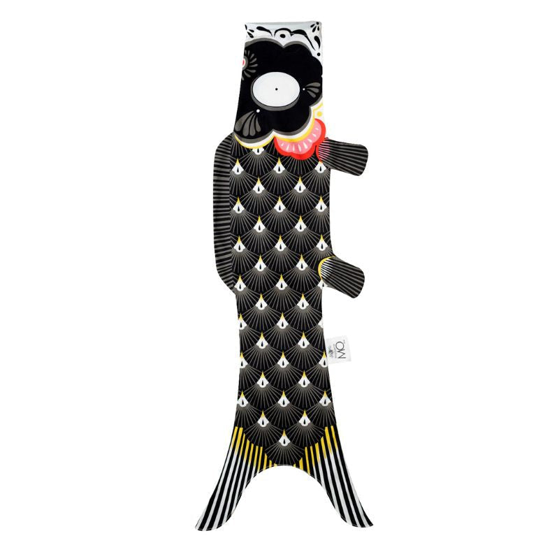 Koinobori Traditionell Schwarz (M)