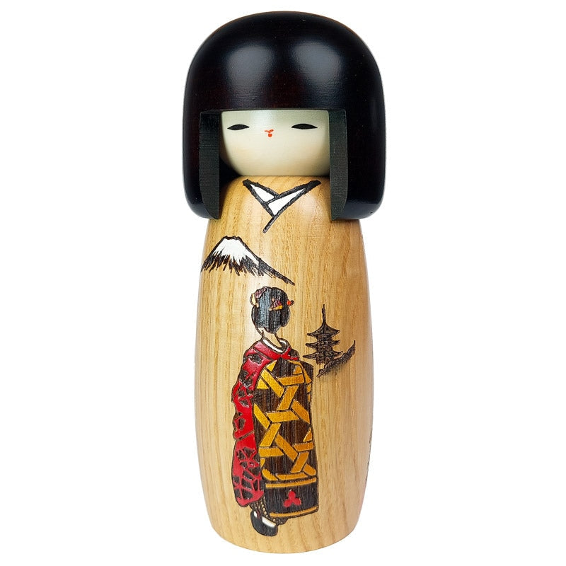 Kokeshi Figuren - Geisha