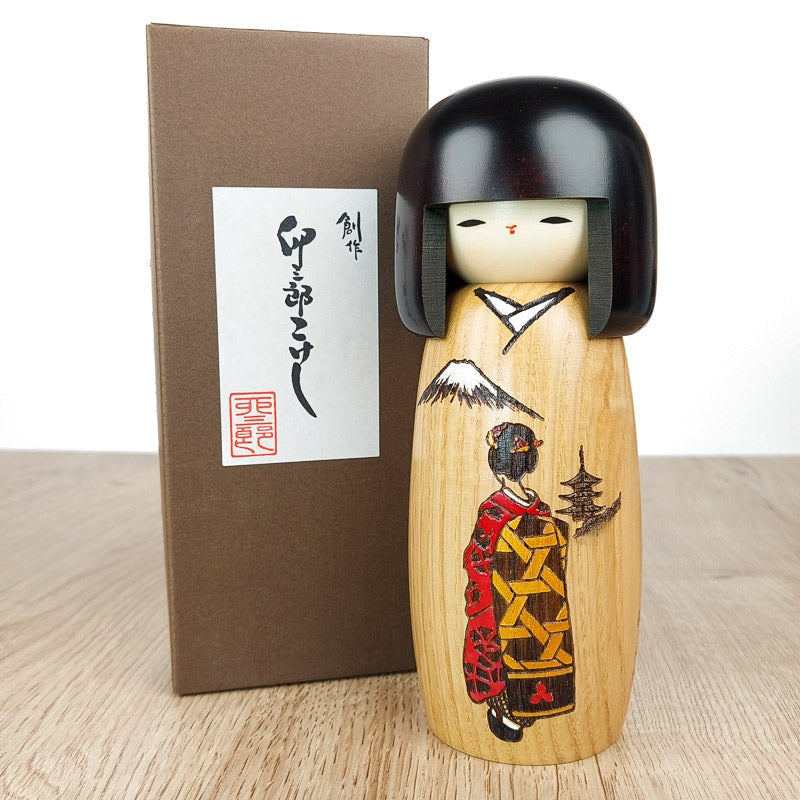 Kokeshi Figuren - Geisha