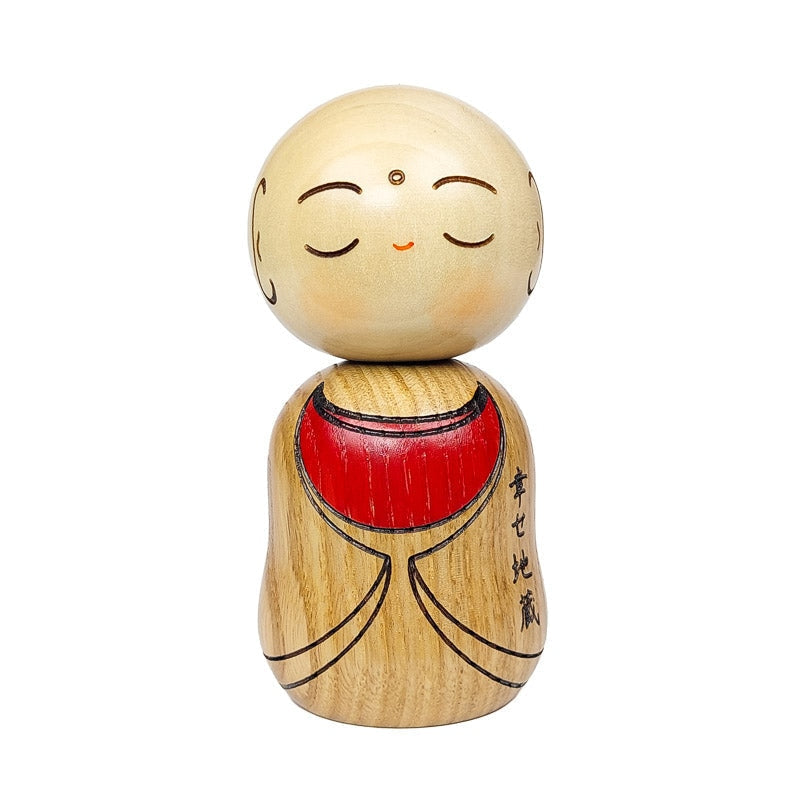 Kokeshi Holzpuppen - Mönch Jizo
