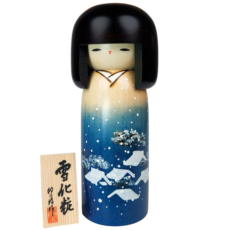 Kokeshi-Puppe Winter