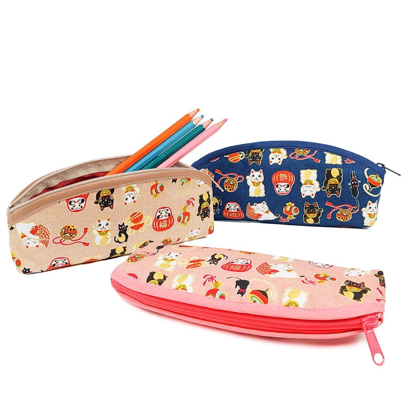 Kosmetiktasche Baumwolle - japanischem Motiv