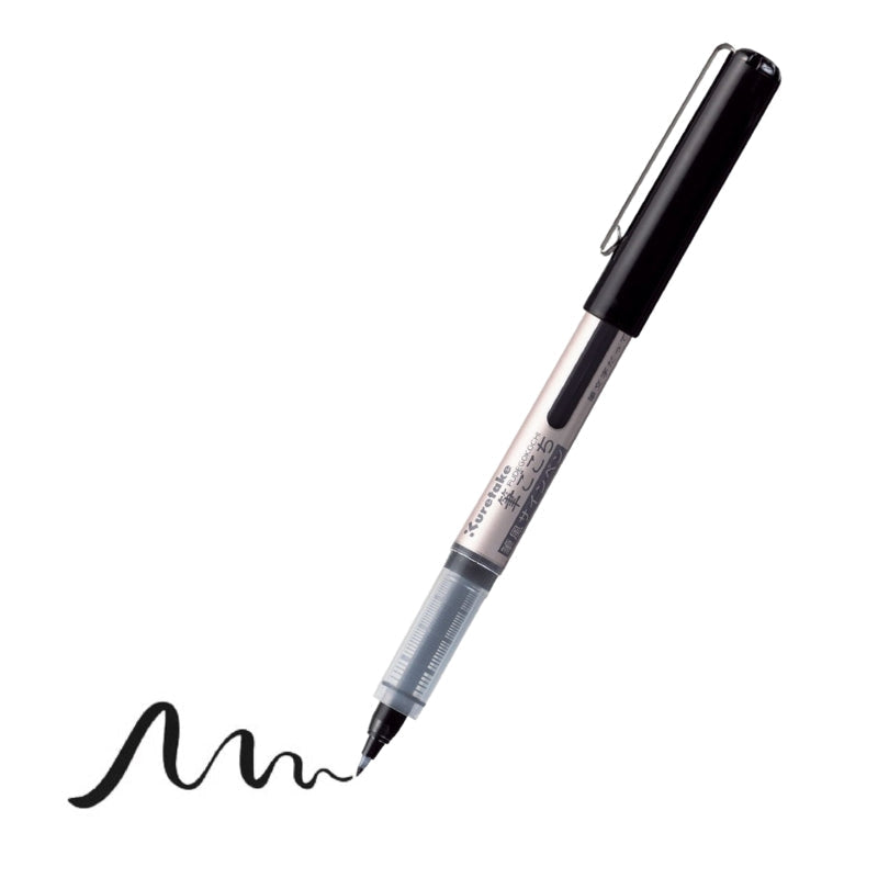 Kuretake Filzstift Schwarz - Feine Spitze