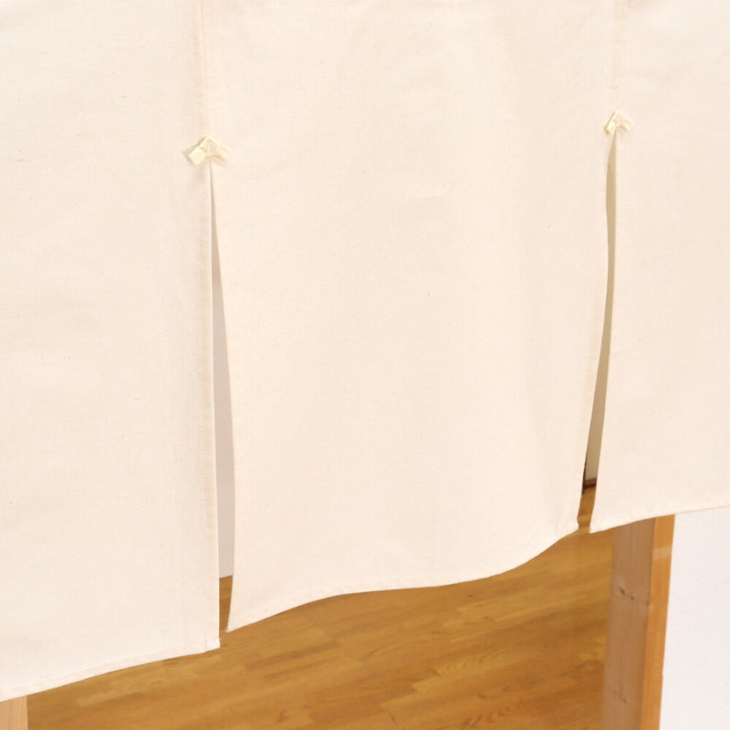 Kurze Noren - Beige 175 x 50 cm