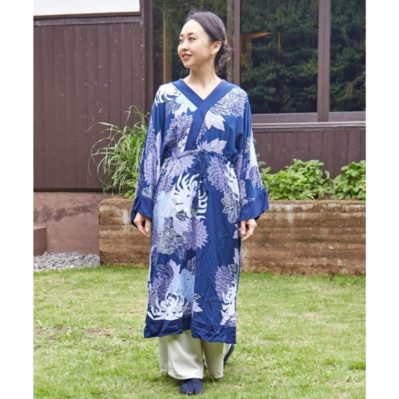 Langes Kleid Japanisch - Muster