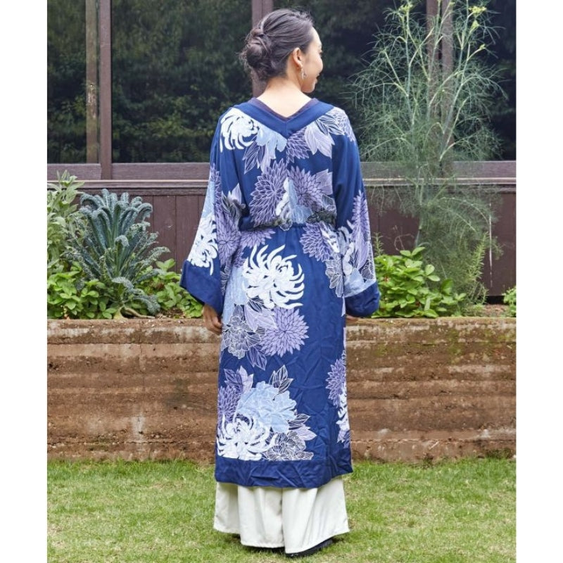 Langes Kleid Japanisch - Muster