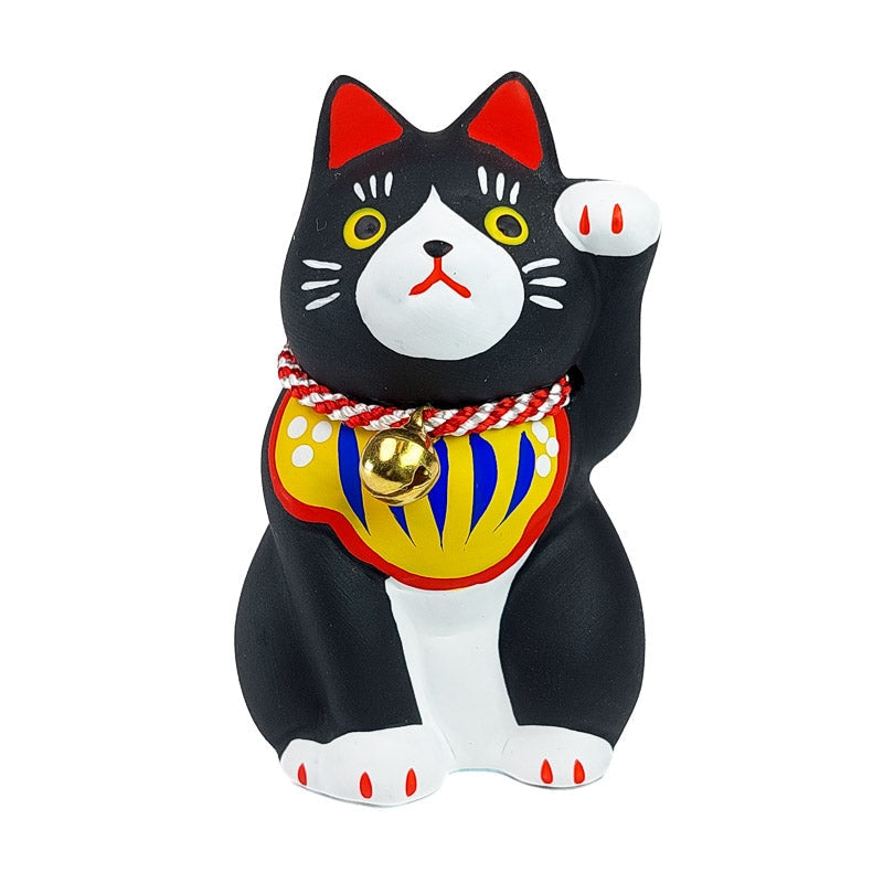 Maneki Neko Schwarz