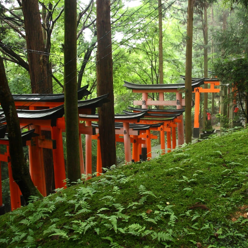 Japanisches Miniaturmodell - Fushimi Inari Schrein