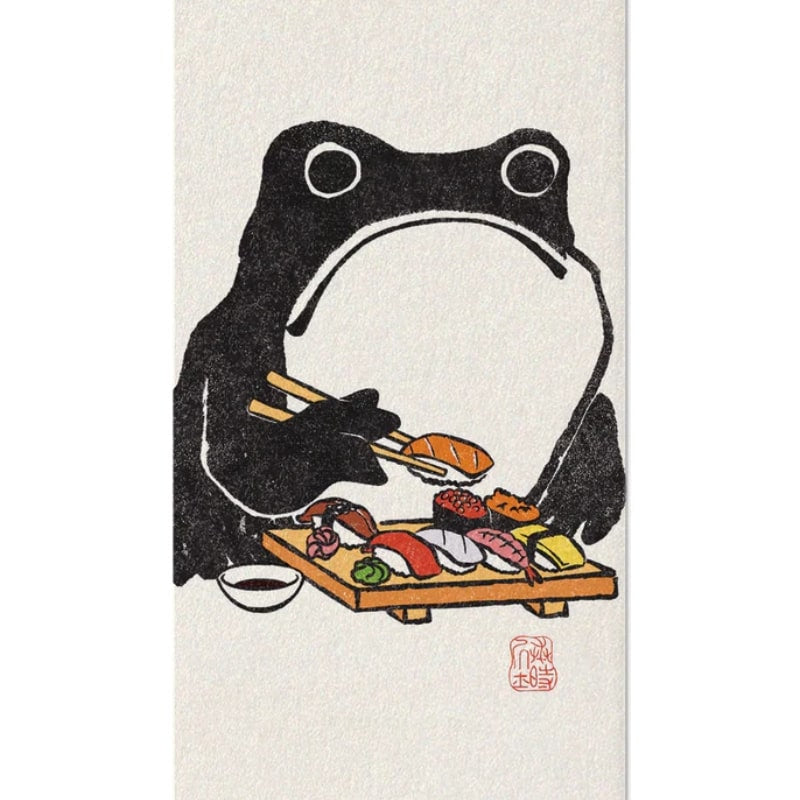 Sushi Kaeru Lesezeichen