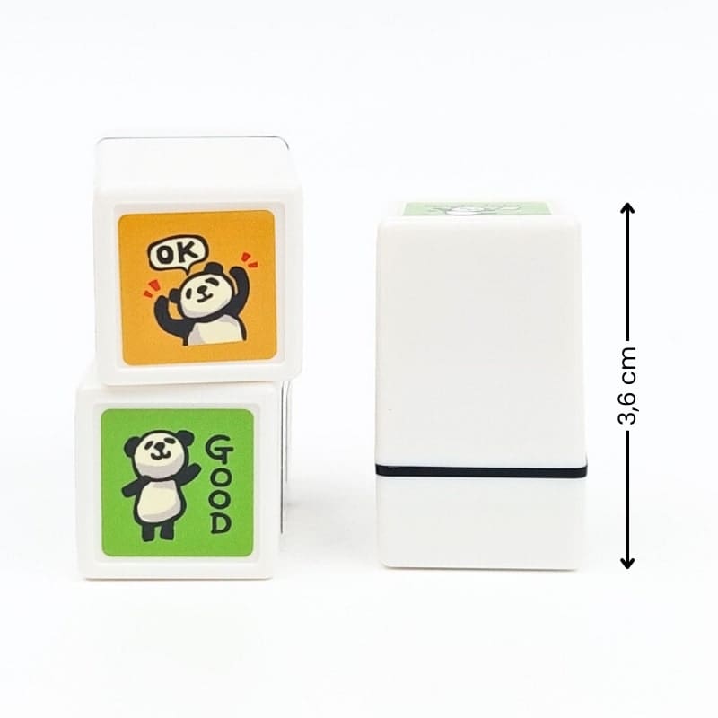Mini-Stempel Japanischer Panda