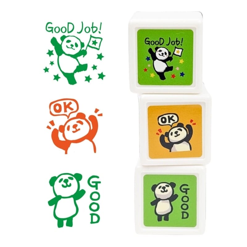 Mini-Stempel Japanischer Panda