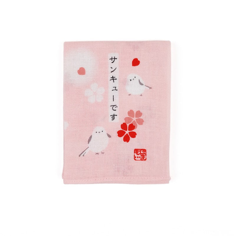 Taschentuch Japanischer Stoff Vögel