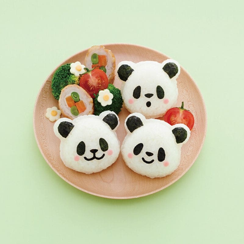Onigiri-Form Pandakopf