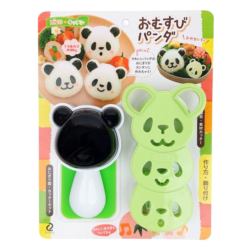 Onigiri-Form Pandakopf