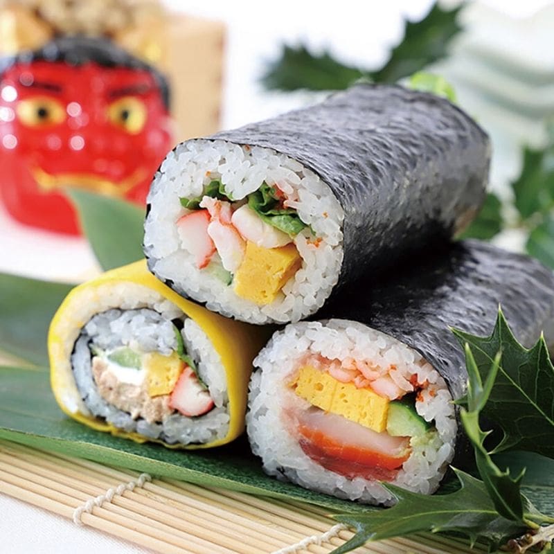 Sushi-Form aus Hinoki & Bambusmatte