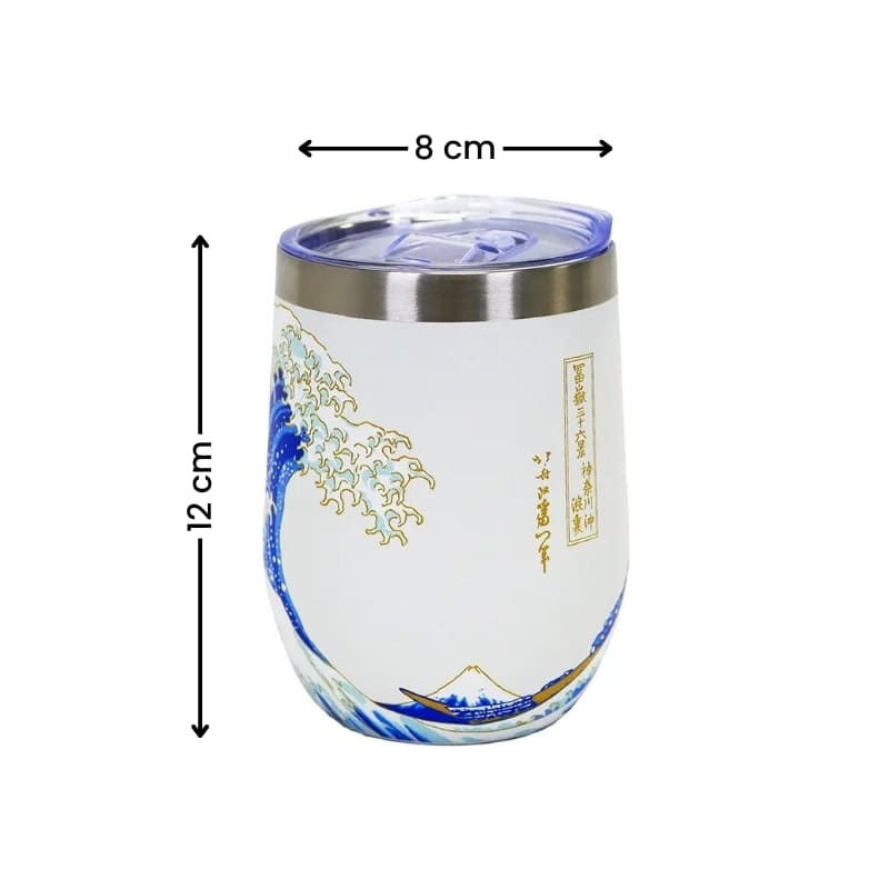 Reisebecher Große Welle von Kanagawa