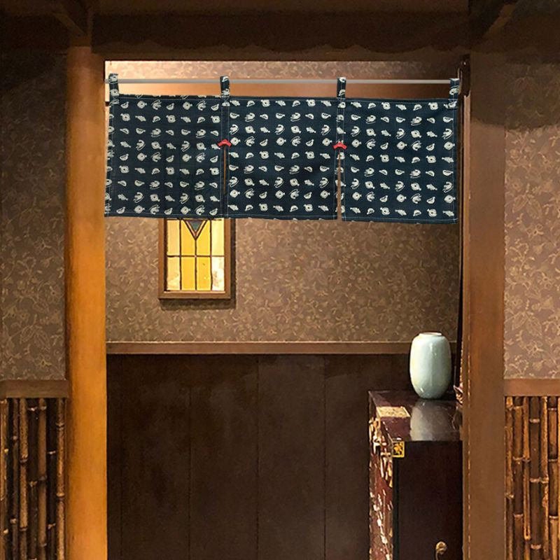 Noren Japanisch Kurz Sakana - 85 x 30 cm