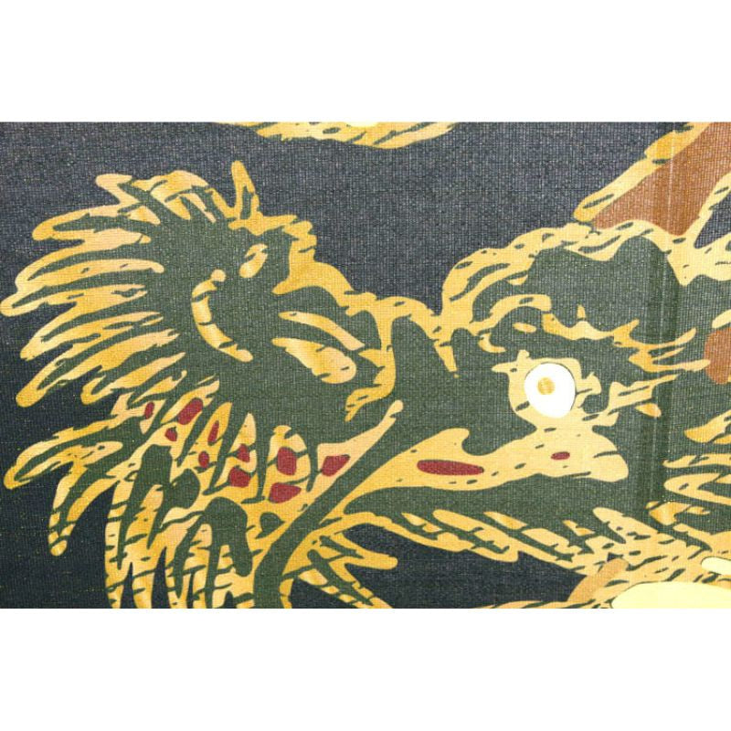 Japanischer Noren Goldener Drache - 85 x 150 cm